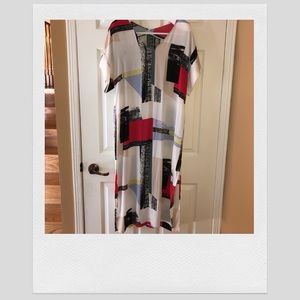 Babaton Modern Art Print Dress